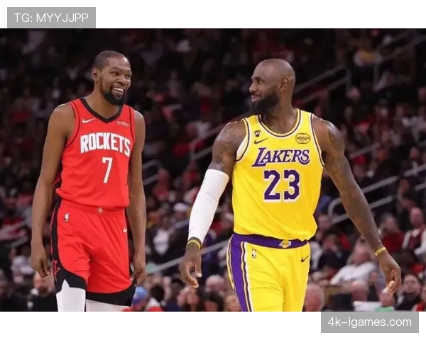 湖人火箭季后赛首轮狭路相逢，詹姆斯杜兰特生涯第四次对决